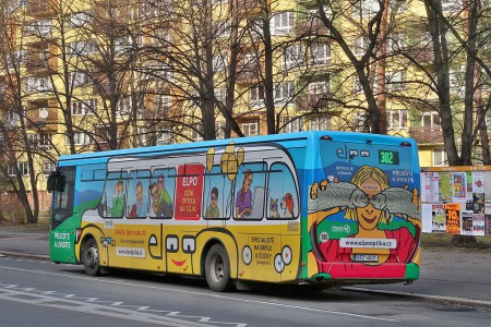 Místek, Anenská, únor 2020